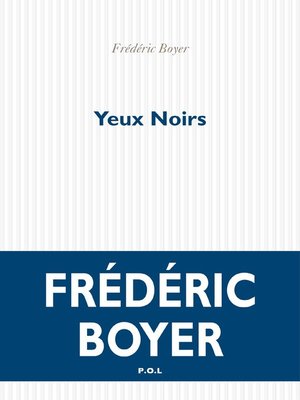 cover image of Yeux Noirs